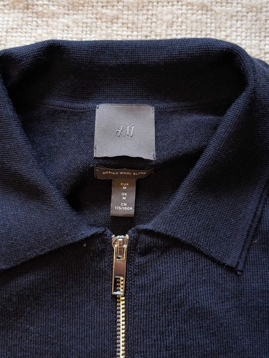 Sweter, blezer wełniany męski H&M