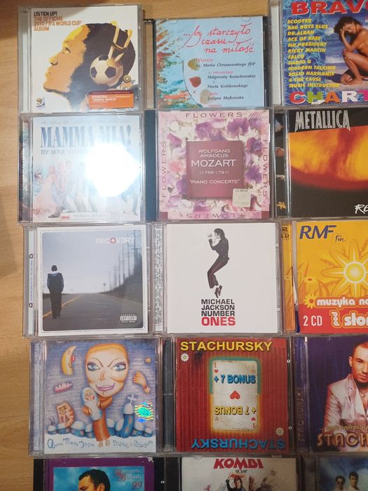 Zestaw 34 płyt cd.