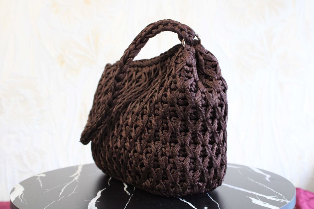 нова коричнева сумка handmade ручна робота