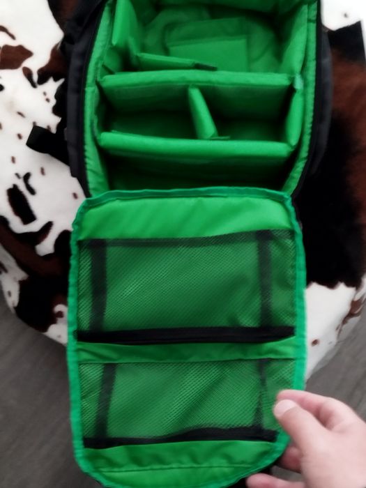 Mochila nova, várias divisões