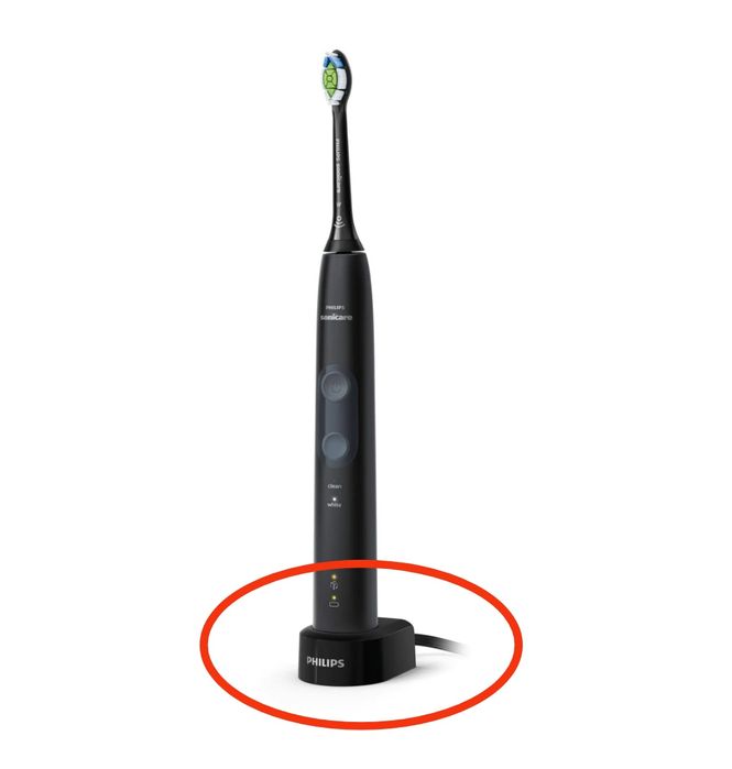 Ładowarka Sonicare do Szczoteczki Philips HX6100 Czarna