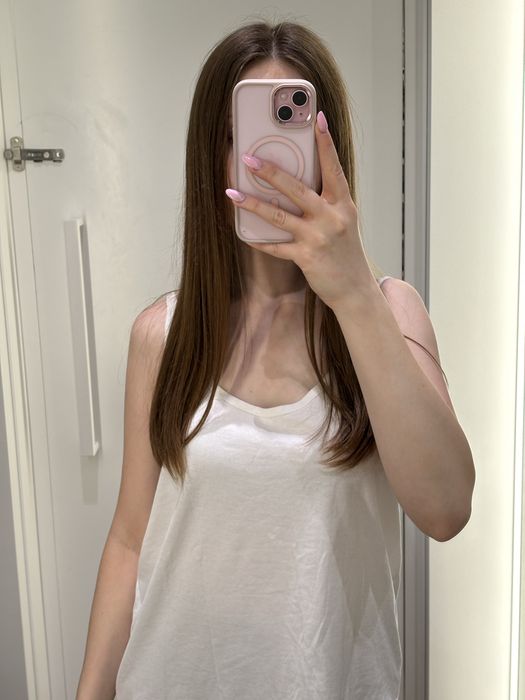 Luźny top na ramiaczkach Zara rozmiar S