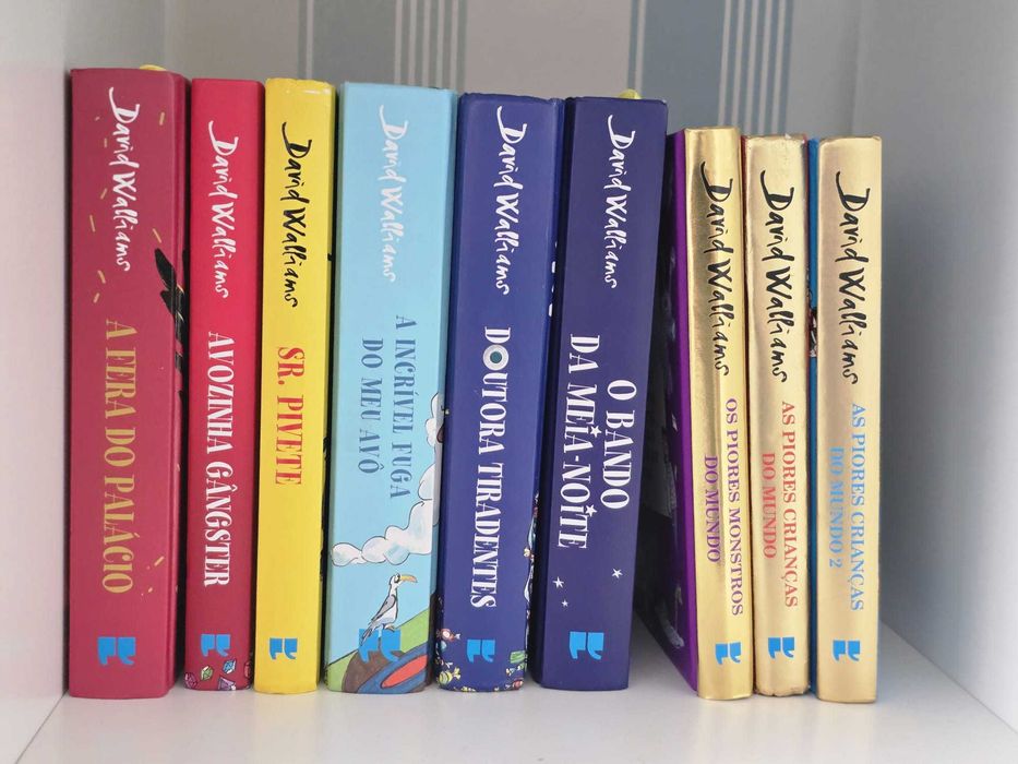 Coleção 9 Livros David Walliams - Excelente Estado