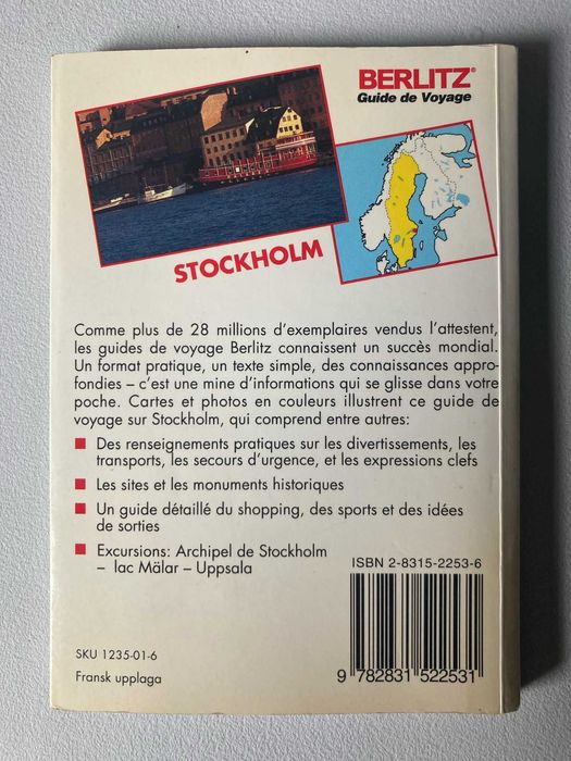 Berlitz Guide de Voyage: Stockholm, Suède