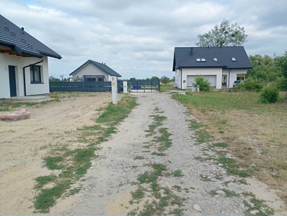 Działka z mediami i Projektem Domu - Wiskitki k. Żyrardowa,35min-W-wy