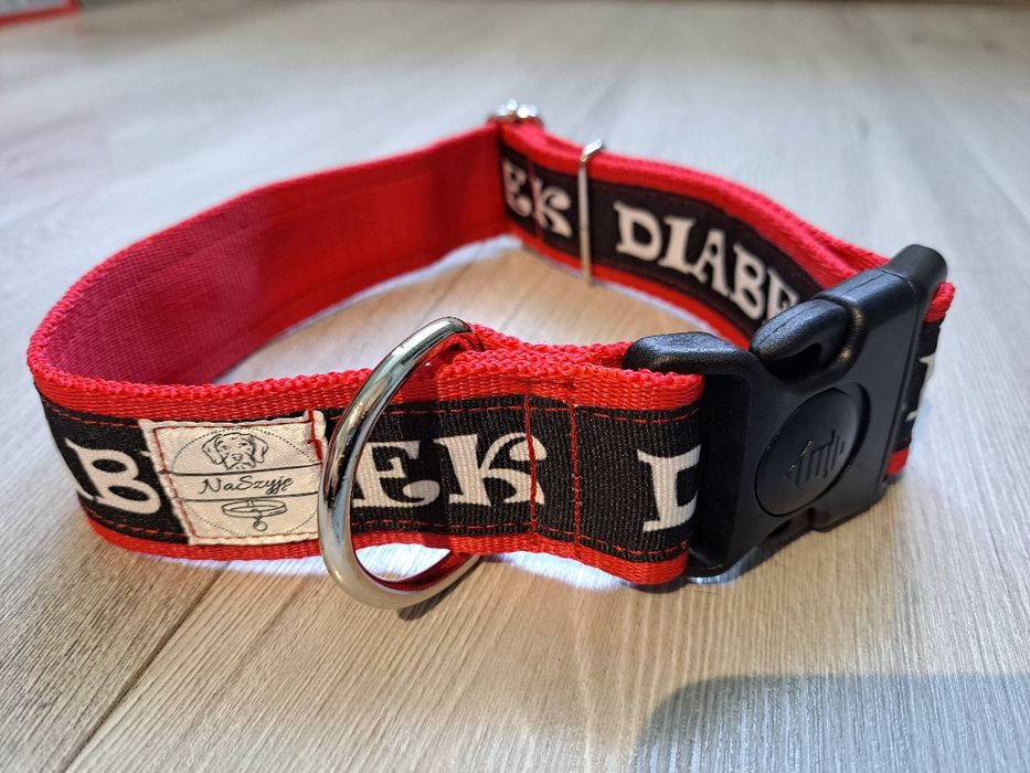 Mocna obroża dla psa na klamrę- nowa