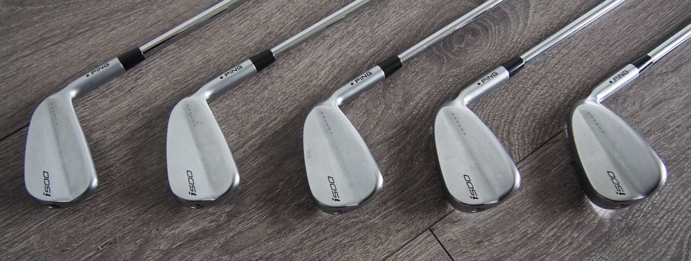 Kije do golfa Ping i500 Forged  IRONS  black dot