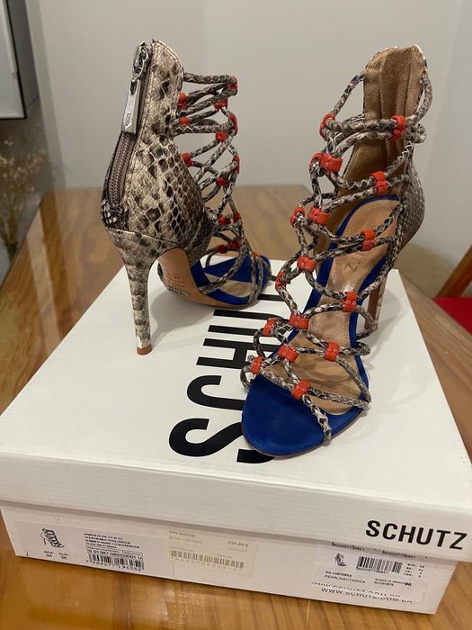 Sapato Schutz azul/snake