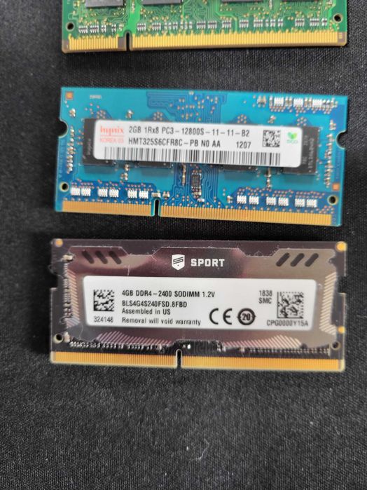 Memória pcs portáteis - diversas