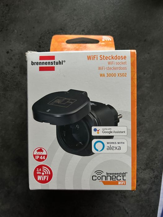Inteligentne Gniazdko Brennenstuhl Connect WA 3000 XS02 włącznik WiFi