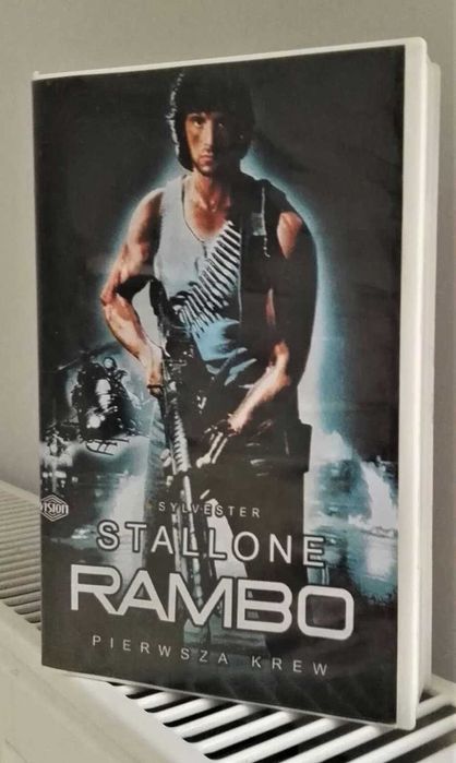 Rambo 1 2 3 oraz COP LAND stallone na magnetowid filmy - vhs kasety