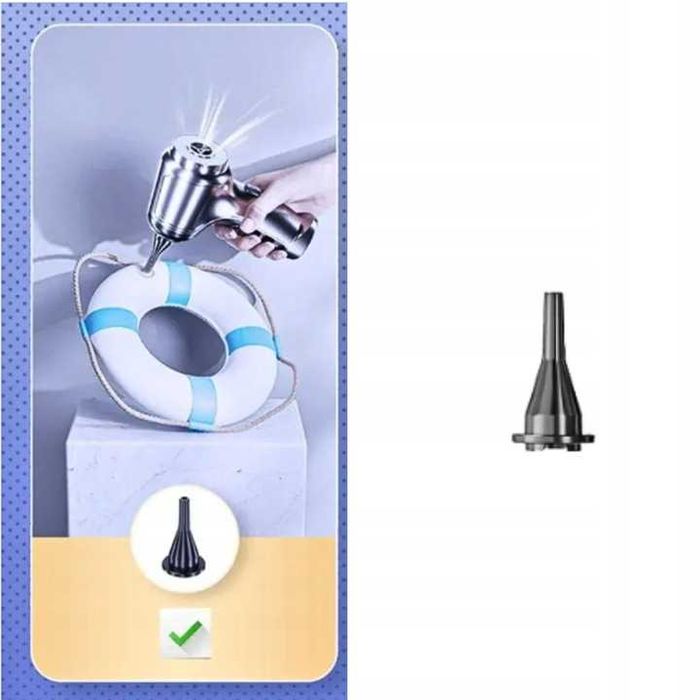 Odkurzacz ręczny samochodowy bezprzewodowy akumulatorowy do samochodu