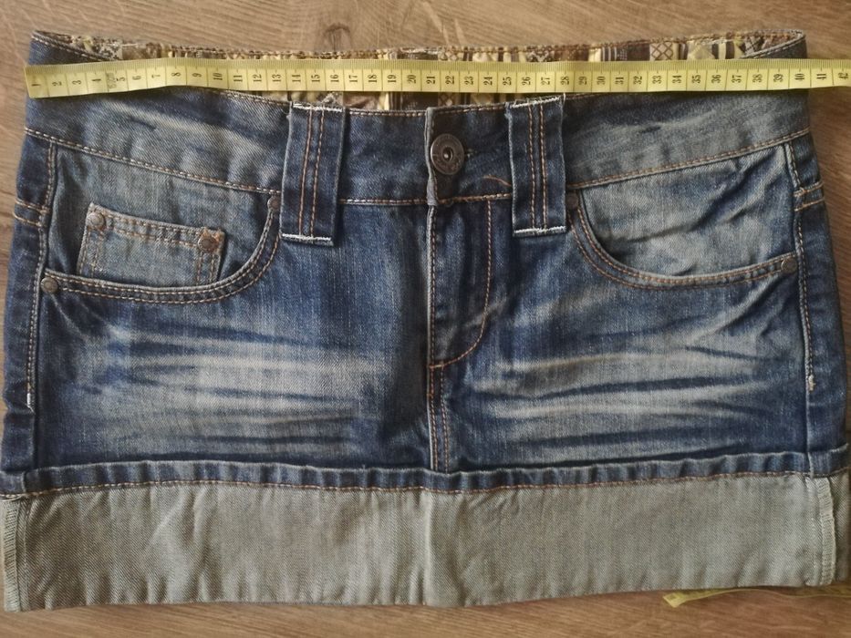 Spódnica dziewczęca jeans roz M