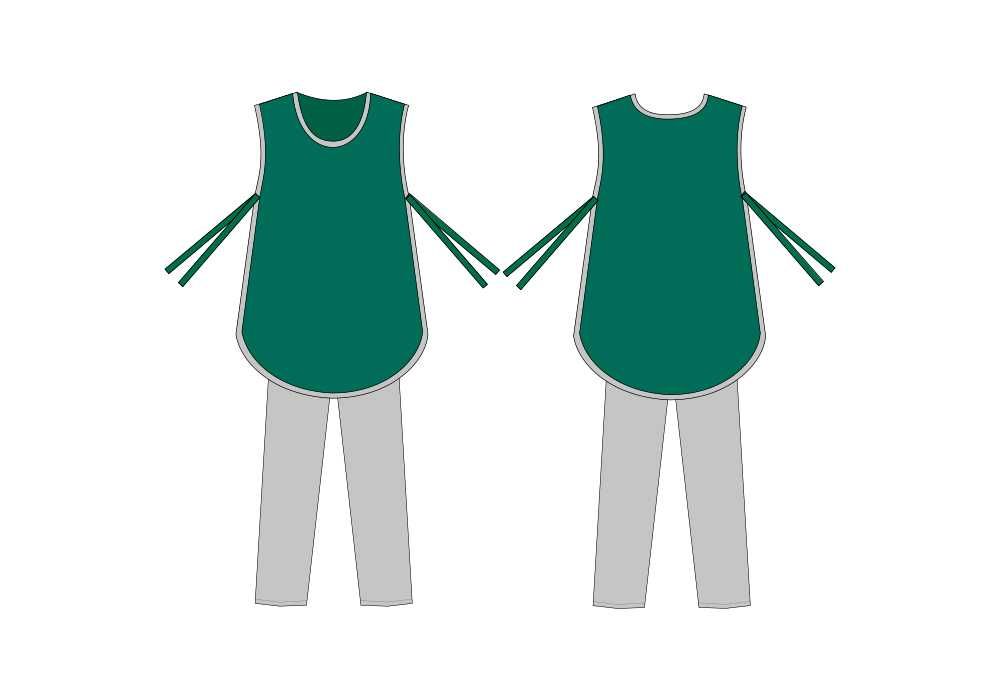 ‼️ Костюм женский комплект халат-накидка и брюки Размер 44-46 - НОВЫЙ!