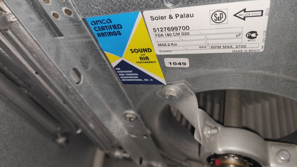 Вентеляційна Установка підготовки повітря, з рециркуляцією,  очистка п