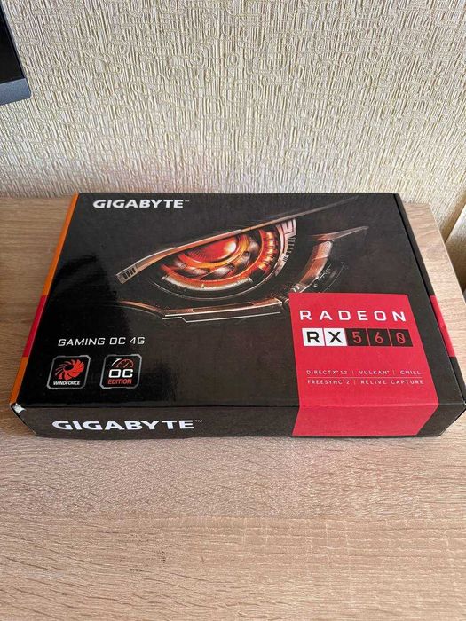 Видео карта Radeon RX 560 4GB refurbished GDDR5 128-bit