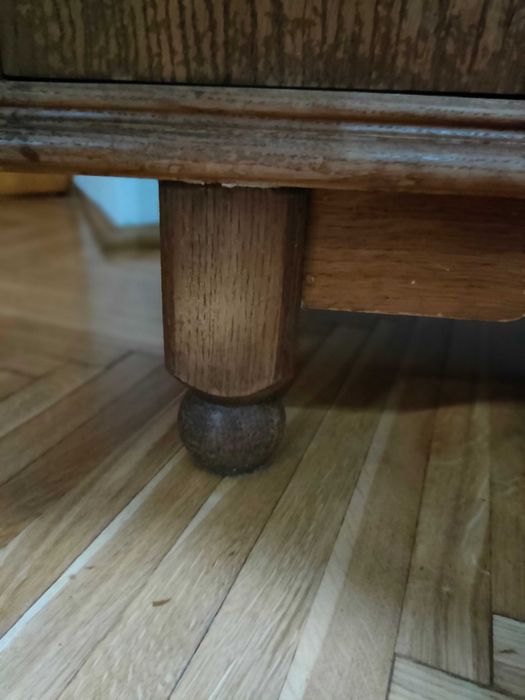 Solidna komoda rustykalna, styl holenderski, dąb | PARTER | Do renowacji