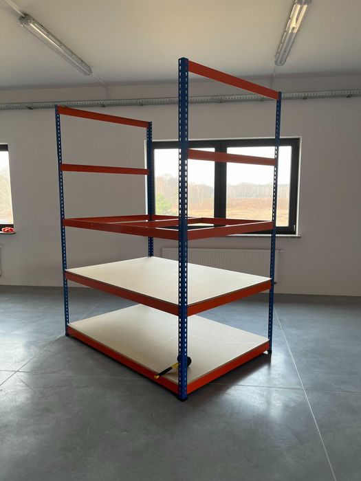 Regały Metalowe do Magazynu Garażu Piwnicy Warsztatu Atest Gwarancja