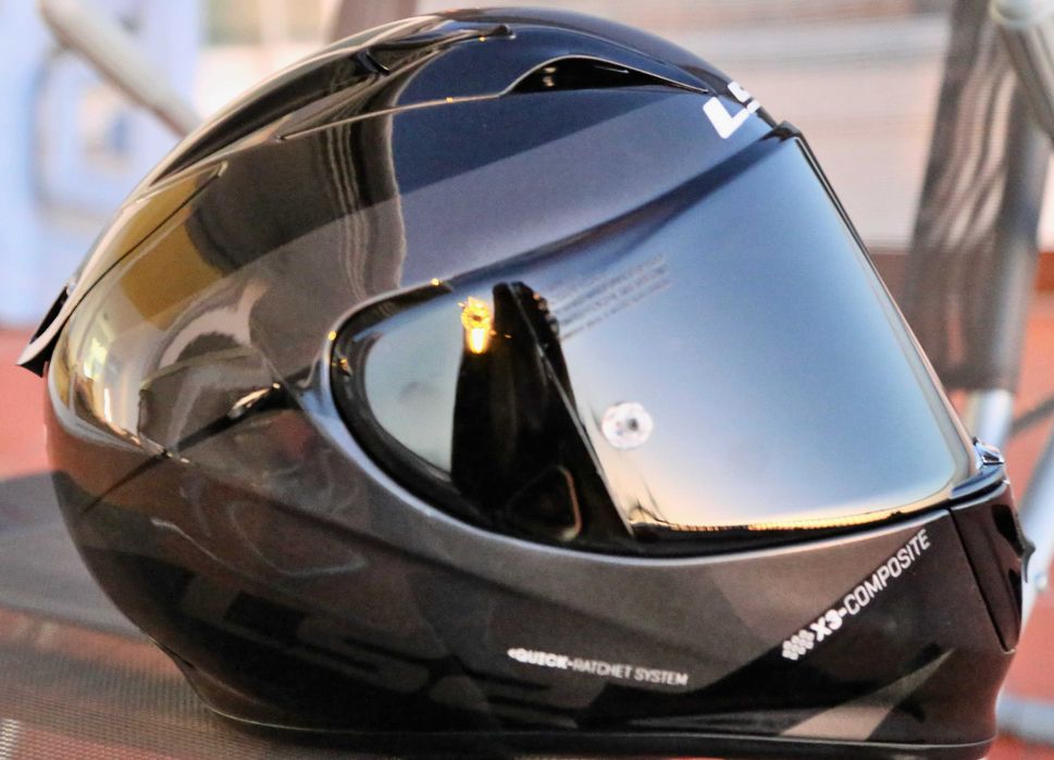 Capacete NOVO Ls2 Arrow R Carbon/Kevlar Pr.Titanio (55% DESCONTO)Tm XS