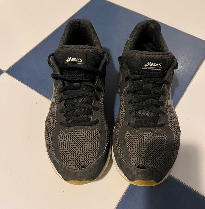 Asics Running Dynamic Duomax em bom estado