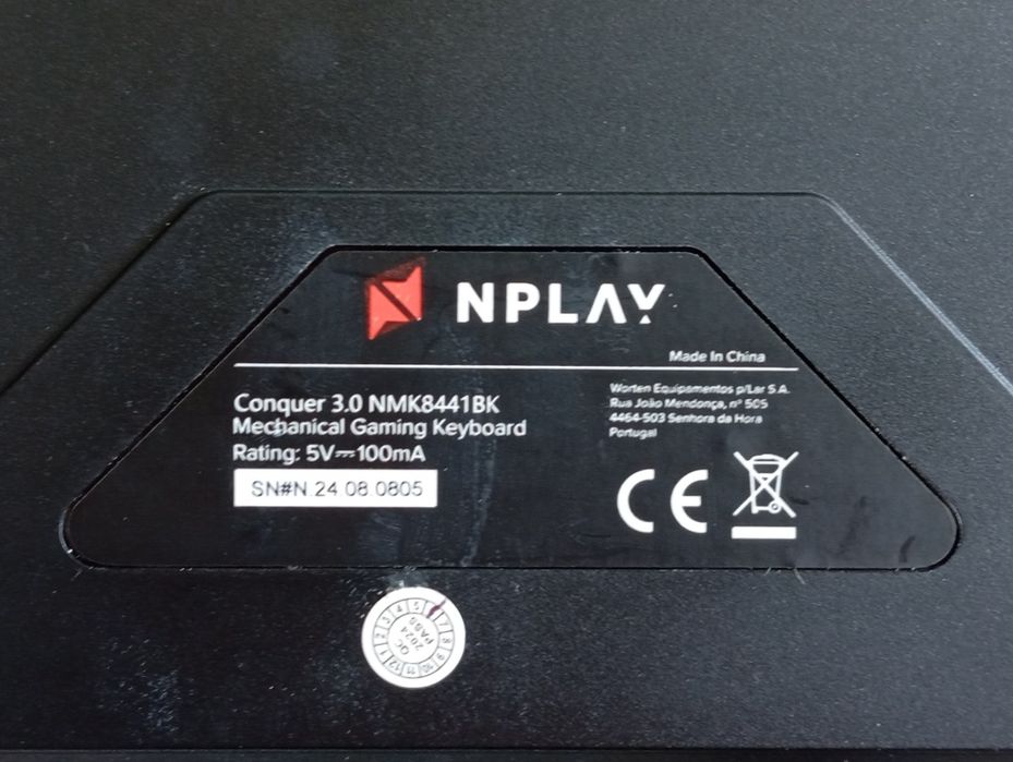 NPlay Mechanical Keyboard with Blue Switches64738803583106123