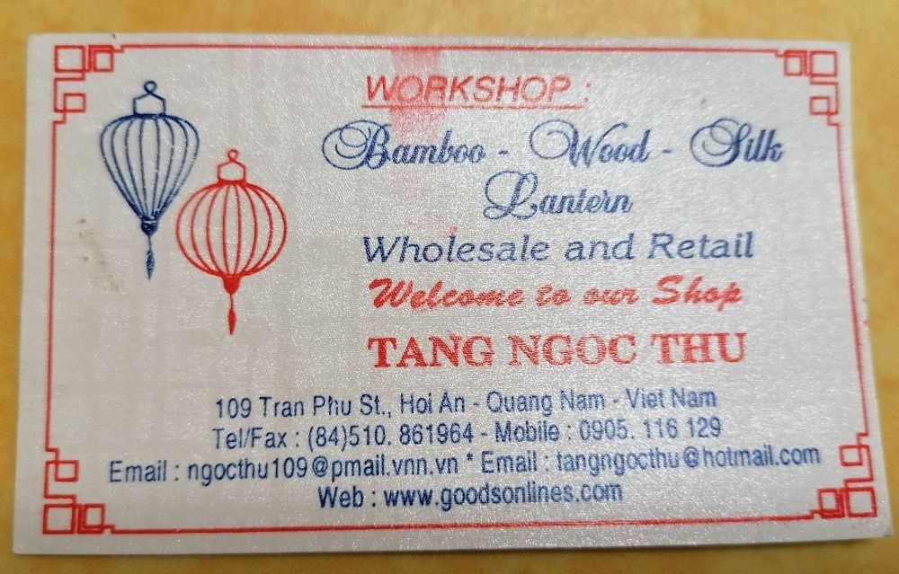 Abatjours em seda do Vietnam para candeeiros de mesa