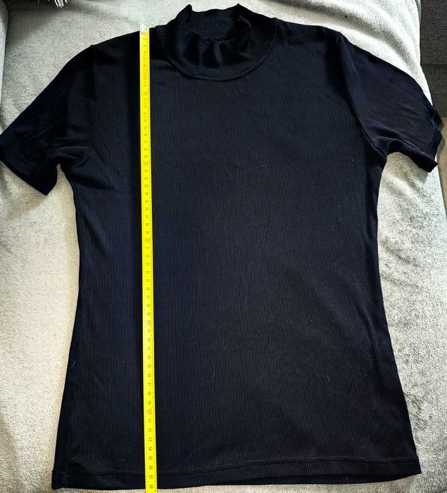 Damski czarny półgolf