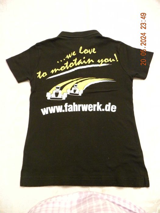 Koszulka polo Hanes; rozmiar S/134-140 cm