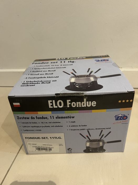 Zestaw do fondue 11 elementów