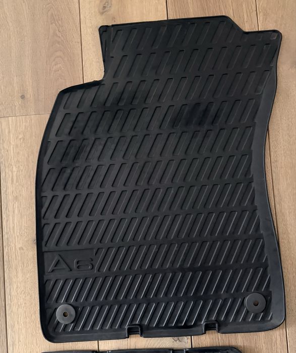 Dywaniki oryginalne OEM gumowe audi A6_C6