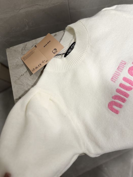 Кофтинка miu miu, светер miu , светер миу миу, поло кофта