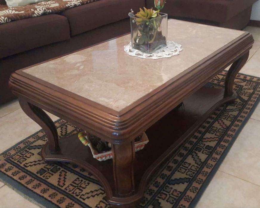 Mesa de centro de madeira