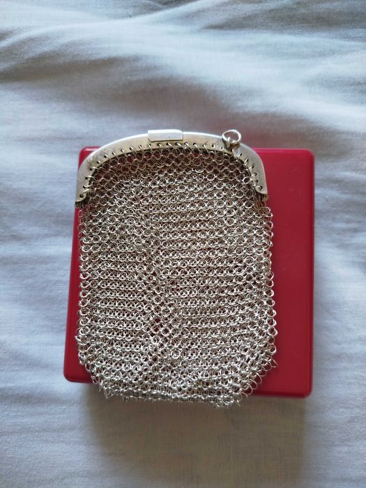 Porta moedas em prata