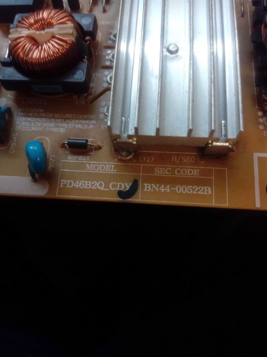Placa alimentação Samsung ue46es8000