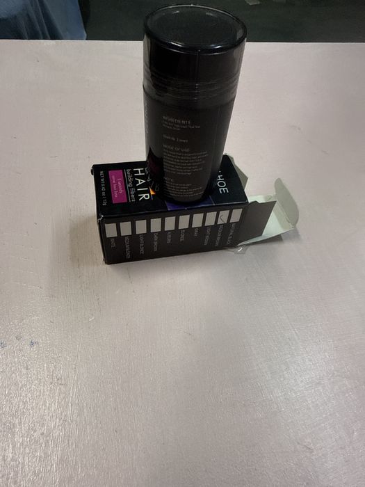 Hair puder , gęste włosy