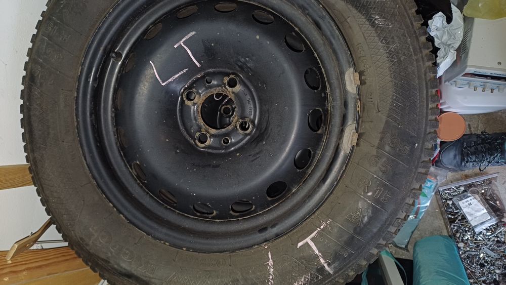 Opony zimowe z felgami Kleber 195/65 R15