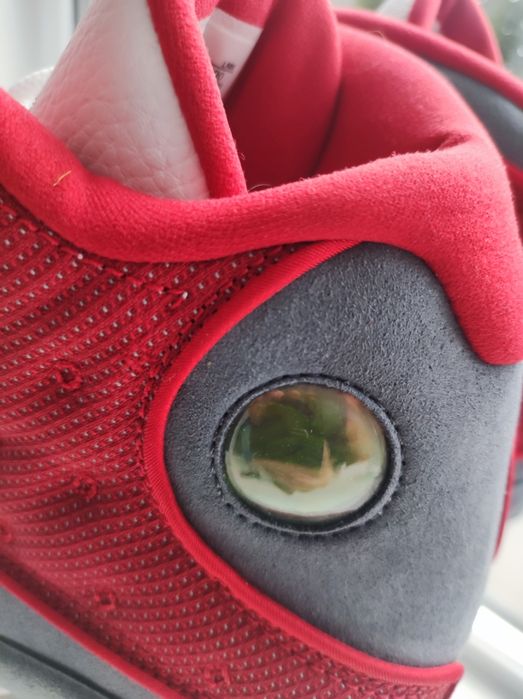 Air Jordan 13 Retro Flint White/Red /Grey 100% Oryginał 47,5 31cm