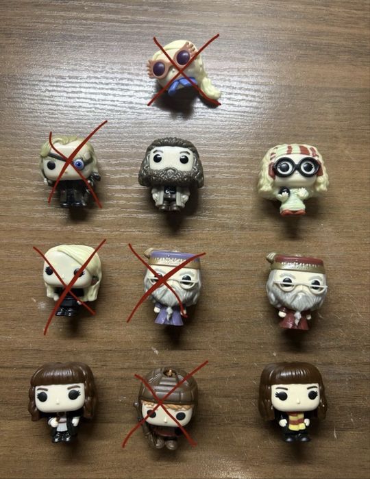 Funko Mystery Minis: Harry Potter 1,2,3