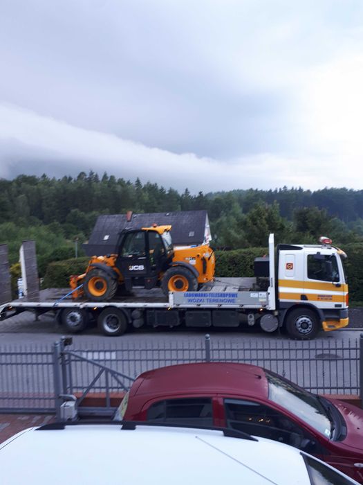 Wynajem wypożyczalnia ładowarek teleskopowych JCB  relokacja  usługi