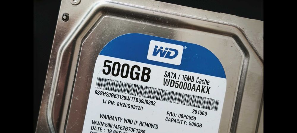 4 discos Hdd 500GB - 7200RPM - SATAIII (6Gb/s)