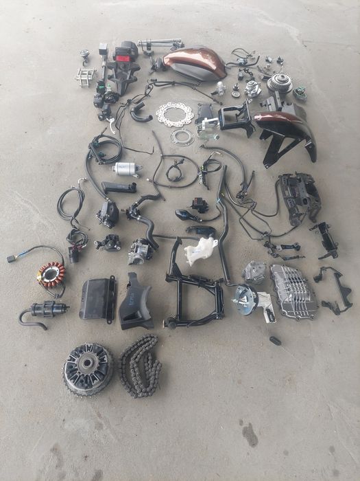 Honda nc 750 stacyjka moduł podnozka  pompa sprzęgło części alternator