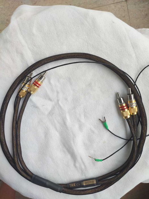 Kimberkable TAK Cu cabo de phono usado