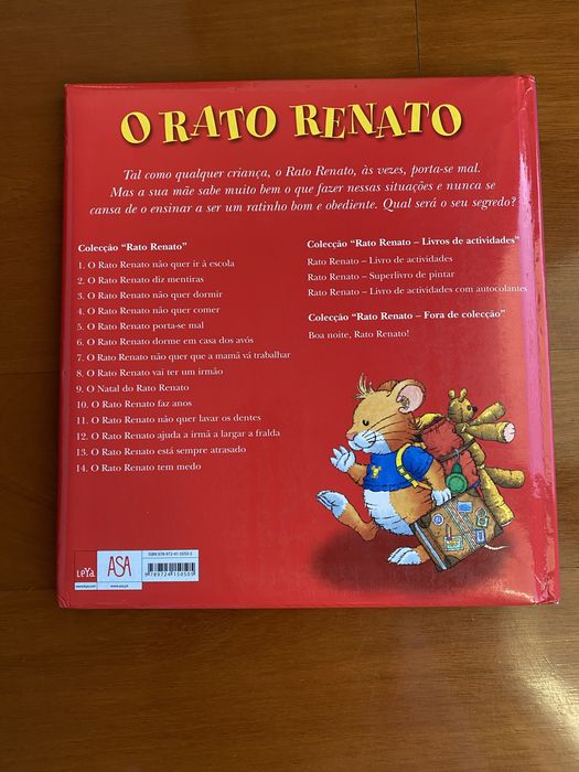 Livro infantil Natal “o Natal do rato Renato”