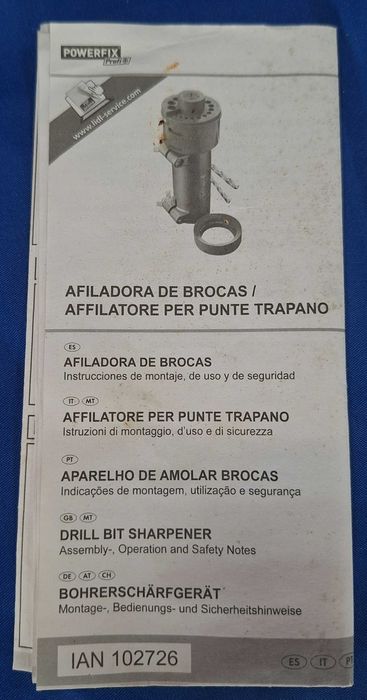 Afiador de Brocas para Berbequim