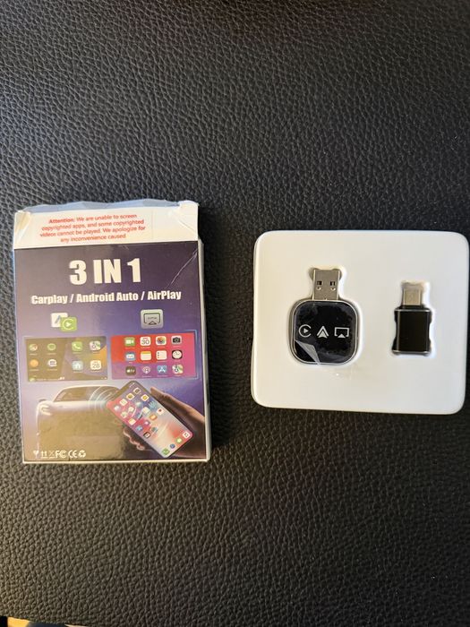 Pen PRO - Espelhamento, CarPlay e AndroidAuto Adaptador Sem fios