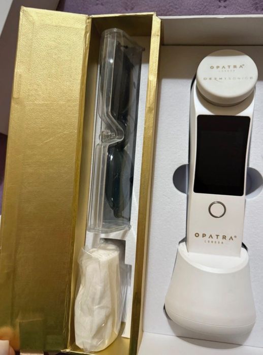 Kit de luxo Opatra London, composto por Dermisonic II, DermiNeck e DermiEye plus. Novo. Inclui fatura e caixa. Garantia vitalícia