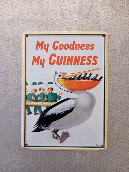 Placas metálicas: Betty Boop, New York, Persil e Guiness