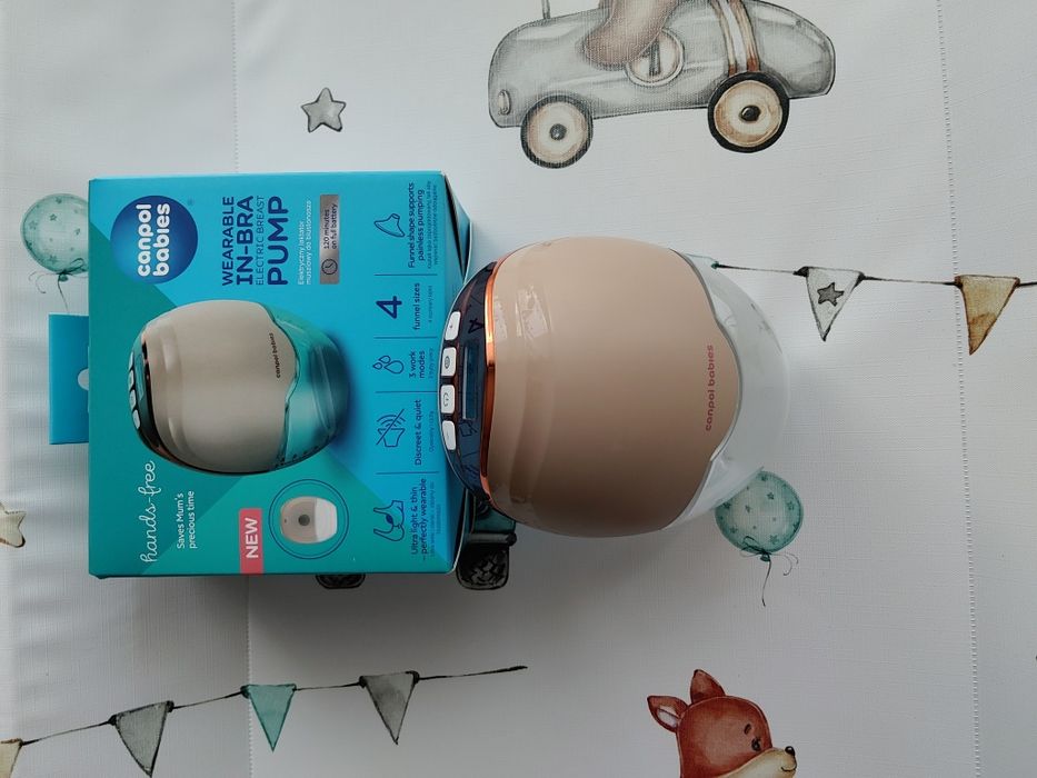 Laktator bezprzewodowy, muszlowy