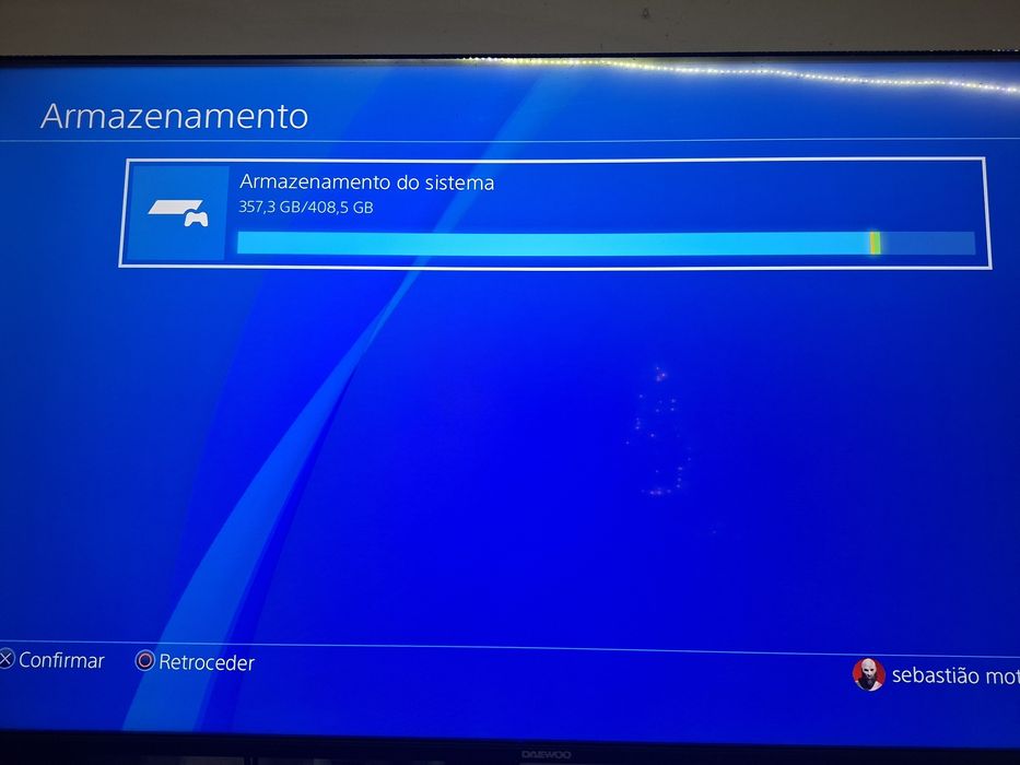Ps4 408gb + 1 controlo