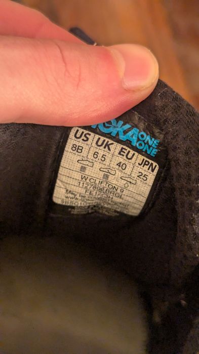 Кросівки Hoka Clifton 9 40 р. 25 см